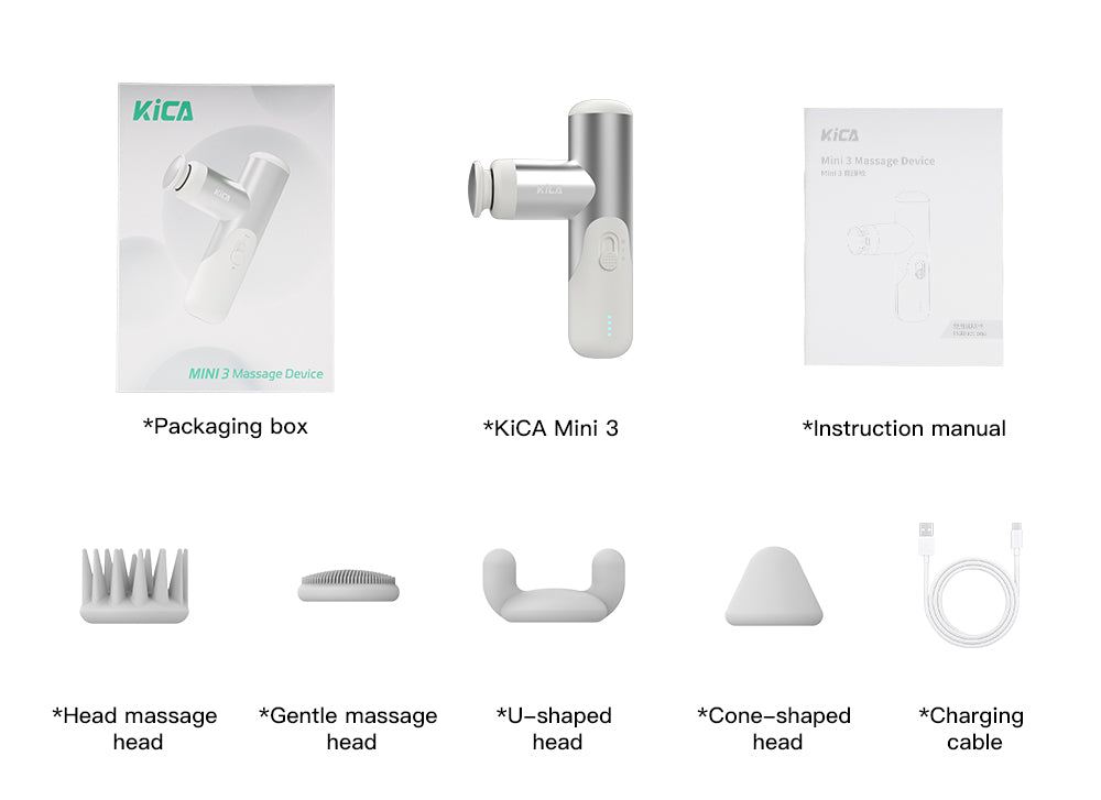 KICA Mini 3 All-in-One Massage Gun