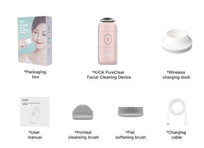 KiCA PureClear Facial Cleansing Brush - KICA