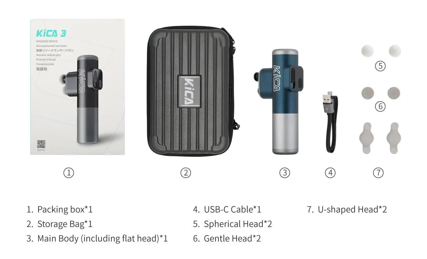 KiCA 3 Massage Gun - KICA