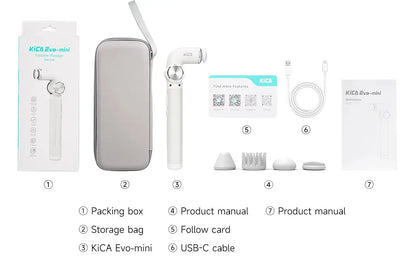KICA EVO Mini Foldable Massage Gun - KICA